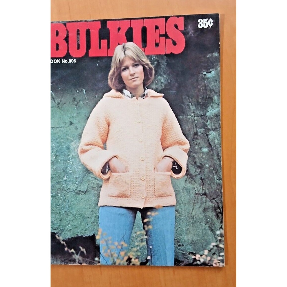 1960s American Thread Booklet Sweaters Bulkies instructions & designs Knitted
